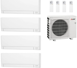 Climatisation multi-split MITSUBISHI 2x unité intérieure MSZ-AY35VGK 3,5 KW + 1x unité extérieure MXZ-2F53VF 5,3 KW WIFI À VENDRE - Product Image 1