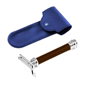 Wholesale Prestige Razor Classic Double Edge Single Blade Wood Handle Safety Razor for Face & Body Use <b>Men</b> and Women - Product Image 1