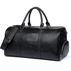 Durable Duffle <b>Bag</b> Designed For Travel Gym Sports Training And Daily Carry Offering Storage <b>Leather</b> Duffle <b>Bags</b> - Product Image 2