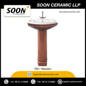 อ่างล้างมือในห้องน้ำสีม่วงแดงหนึ่งชิ้นอ่างล้างมือสำหรับล้างมือมาตรฐาน702 - Product Image 6