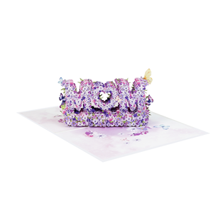 Cartes de vœux 3D pop-up faites à la main pour la fête des mères, pour la distribution en gros - Product Image 6