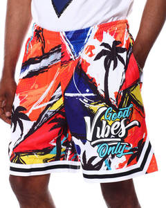 Ensemble t-shirt et short en coton pour hommes de style simple unique tricoté respirant avec motif imprimé pour une tenue décontractée d'été - Product Image 5