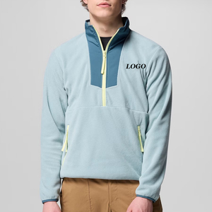 Sweat-shirt décontracté pour homme avec logo personnalisé, design à manches longues, matière confortable, prix de gros, 2026 / Color Block - Product Image 1