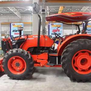 Precio barato Kubota 70HP M7060 Tractor con cargador frontal en stock Listo para envío - Product Image 1