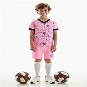 Conjuntos de Camisetas de Fútbol para Adultos Unisex, Uniformes de Entrenamiento Sublimados, Transpirables, de Secado Rápido, Ligeros, Cortos, para Verano - Product Image 5