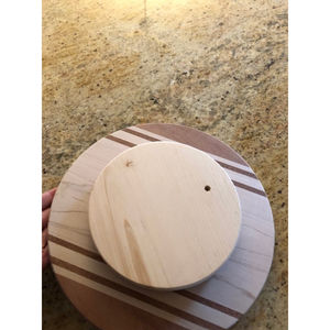 Organisateur de cuisine artisanal en marbre Nuvolo Grey Fine Foods, type Lazy Susan, pour table à manger, utilisation en cuisine, disponible au prix de gros - Product Image 2