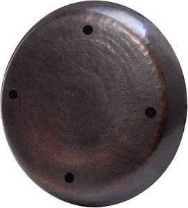 Wholesale Antique Hammered Aluminium Round Shape <b>Tray</b> For Home Hotel ware Tabletop <b>Decorative</b> <b>Tray</b> - Product Image 4