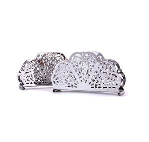 Dernier modèle Porte-mouchoirs en métal fini noir Accessoires de table pour la maison et l'hôtel au prix de gros - Product Image 1