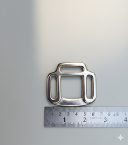 Hebilla de ajuste de metal sólido personalizable, bolsa de brida de caballo y hebilla de correa de embalaje, accesorios al por mayor de alta calidad - Product Image 6