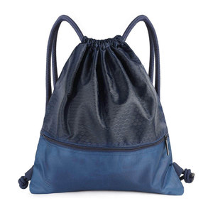 Stylish Simple Design Waterproof Drawstring Gym Bag with Durable Cord <b>Large</b> Capacity <b>Extra</b> Safety for Daily Gym and Travel Use - Product Image 1