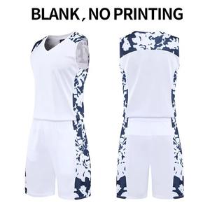Ensembles de maillots de basket-ball en maille de polyester de haute qualité pour hommes uniformes respirants imprimés personnalisés personnalisables pour adultes - Product Image 4