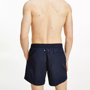 กางเกงว่ายน้ำแบบไม่มีสายผ้าคอตตอนสำหรับผู้ชายกางเกงขาสั้นมีลายลูกไม้ระบายอากาศได้ดีพิมพ์โลโก้ตามสั่งสำหรับ100% - Product Image 2