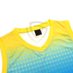 Ensemble de vêtements de sport de basketball pour hommes adultes, respirant, séchage rapide, personnalisable, sublimation, tenue d'équipe, haute qualité, 100% polyester, ensembles de maillots de basketball - Product Image 4