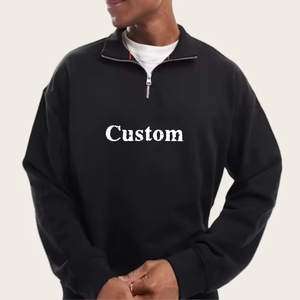 Liso Regular Fit Cremallera Sudaderas Hombres Precio al por mayor Superventas Sudaderas de tamaño personalizado Hecho en Pakistán - Product Image 2