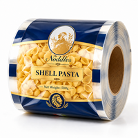 Gulungan Film Kemasan Laminasi Food Grade Langsung dari Pabrik untuk Pasta, Spaghetti, Makaroni dengan Penghalang Kelembapan Tinggi