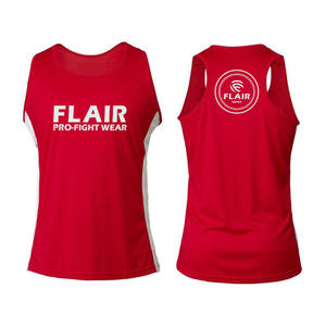 ชุดเสื้อกล้ามชกมวยชุดออกกำลังกายเสื้อกล้ามกางเกงขาสั้นเสื้อกล้ามสำหรับนักสู้คิกบ็อกซิ่ง - Product Image 2