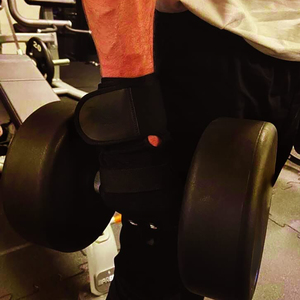 Ropa de entrenamiento de tamaño personalizado, guantes de levantamiento de pesas, entrenamiento de ajuste cruzado, protección de Palma, entrenamiento, medio dedo, gimnasio, guantes de Fitness - Product Image 4