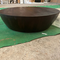 Table de cocktail en bois très vendue, ensemble de luxe moderne couleur noyer, pour salon, usage commercial, durable, pour bar et cuisine