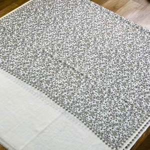 Chal Jai de Pashmina de Lujo KC ENTERPRISES con Bordado Sozni FW, Artesanía Exquisita Hecha a Mano, la Mejor Calidad, Flexible - Product Image 2