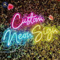 Nouvelle enseigne lumineuse néon 3D jaune sur mesure pour l'extérieur, idéale pour la publicité commerciale, les logos d'entreprise et les adresses.