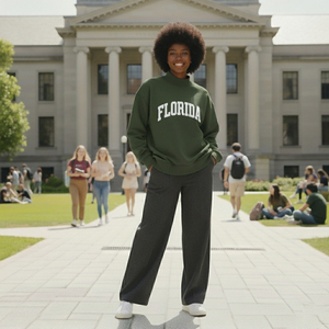 Prix de gros, survêtement pour femmes en coton et polyester, tricot d'hiver, style streetwear, personnalisé, Pakistan, respirant, uni, ensemble long 2 pièces - Product Image 1