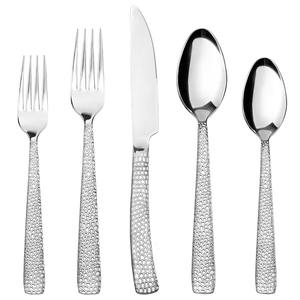 Increíble juego de cubiertos de moda de estilo moderno Cubiertos Tendencia Blanco y dorado Cubiertos Regalo de inauguración de la casa - Product Image 3