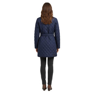 Chaqueta de Invierno Acolchada para Mujer, Estilo Moderno y Sencillo, Transpirable, Corte Regular, Sensación Cómoda, Líneas Limpias, Aspecto Contemporáneo - Product Image 3