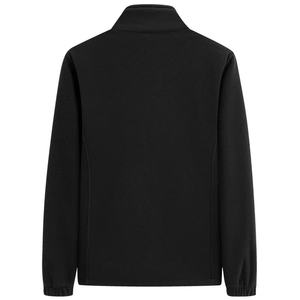 แจ็คเก็ตหนัง PU คุณภาพสูงสำหรับผู้ชาย สไตล์เกาหลี แฟชั่นกันลม แห้งเร็ว พร้อมโลโก้ด้านหน้า เหมาะสำหรับฤดูใบไม้ร่วงและฤดูหนาว - Product Image 2