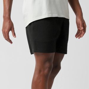 Pantalones cortos relajados de lino unisex-Material ecológico, ideal para viajes de verano y aventuras al aire libre, fácil de cuidar - Product Image 2