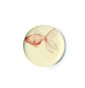 Assiette à dîner imprimée en acier inoxydable pour servir des fruits et des aliments en camping - Product Image 3