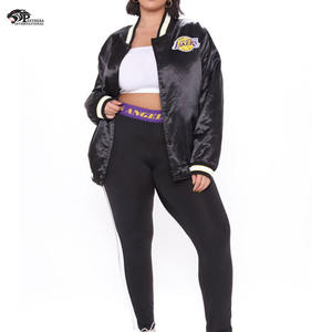 Blouson Bomber Vintage Personnalisé en Polyester Unisexe Noir Col Montant Hiver Chauffant Coupe-Vent Logos Brodés Personnalisables Vente en Gros - Product Image 4