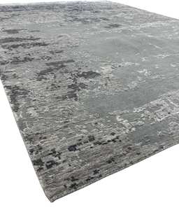 ขนสัตว์/พรมผ้าไหมแบบถักมือชาวเปอร์เซียที่มีความหนา10มม. 2024กองเงินตัดสีที่มีคุณภาพสูงปรับแต่งสีได้ - Product Image 3