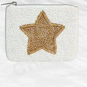 Going to target Seed Beaded Coin Pouch Hermoso monedero con cuentas personalizado para mujer Monedero de moda con - Product Image 4