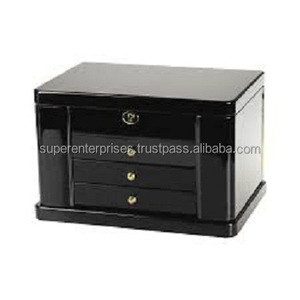 Indian Handicraft Cutwork Embossing Jewelry <b>Boxes</b> Multiple Wood Jewellery 2025 Jewellery Storage Packaging Box From High Quality - Product Image 4
