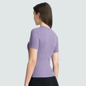 Camiseta de Diseño Único para Mujer, Camiseta de Verano con Diseño Personalizado, MOQ Bajo, Camiseta Informal de Verano, Camisetas de Primera Calidad para Mujer - Product Image 2