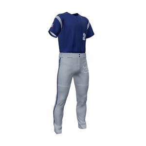 Ensembles d'uniformes de baseball en polyester léger évacuation de l'humidité pantalon en jersey à séchage rapide respirant conception personnalisée imprimée - Product Image 6