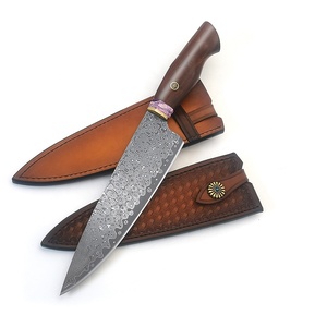 Cuchillo de Cocina Profesional de Acero de Damasco con Alto Contenido de Carbono PRESTIGE BLADES, Servicio OEM ODM Personalizado de Alta Calidad al por Mayor - Product Image 1