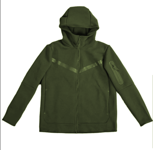 Manteau personnalisé léger tendance pour l'extérieur Pull à demi-fermeture éclair Veste coupe-vent Capuche Imperméable Patchwork Design Style Streetwear - Product Image 1