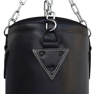 Sac de frappe en cuir durable robuste/entraînement Fitness Logo personnalisé sac de frappe de boxe sac de sable professionnel - Product Image 4