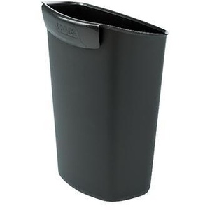 ถังขยะพร้อมดีไซน์ I-Line Grip ผลิตจากโพลีโพรพิลีน สีดำ - Product Image 1