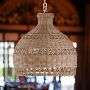 โคมไฟไม้ไผ่งานแฮนด์เมดติดเพดานโคมไฟแขวนทำจากหวายนอร์ดิกโคมไฟระย้าแบบทันสมัยโคมไฟระย้าสำหรับห้องนอน - Product Image 3