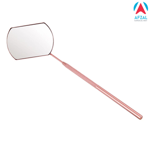 Miroir à cils de forme ovale avec logo personnalisé Nouveaux cils avec anneau fantaisie avec pierres Marque privée Miroirs d'inspection des cils de couleur rose - Product Image 5