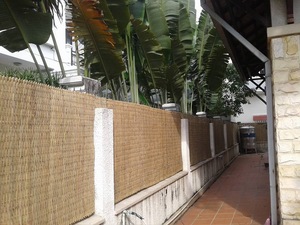 Paneles tejidos de bambú Natural 100% de alta calidad, hoja de bambú para decoración de hogar/restaurante/resort a precios de mayorista - Product Image 5