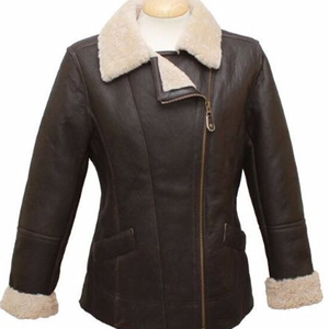 Veste en cuir d'hiver de haute qualité pour hommes, fermeture éclair sur le devant, logo personnalisé, nouveau design, coupe-vent, imperméable, vêtements d'extérieur - Product Image 2