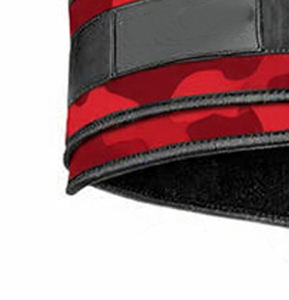 Heavy Duty Strong Weightlifting <b>Powerlifting</b> Camouflage PU Leather Dip <b>Belt</b> with Chain for Pull up Push up Training - Product Image 6