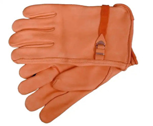 Guantes de seguridad de cuero de grano de cabra de larga duración Guantes industriales suaves y cómodos de alta resistencia para conducir Trabajo Protección de jardín - Product Image 6