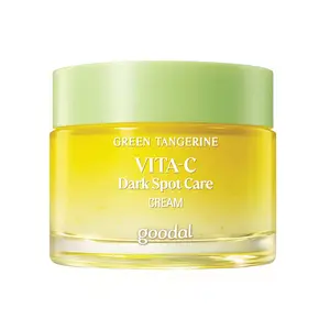 Cosmétiques coréens de soins de la peau éclaircissant hydratant anti-âge nourrissant GOODAL Vita vert mandarine vitamine C crème