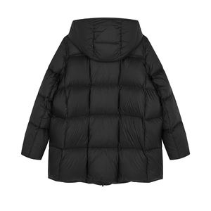 Chaqueta con cuello de piel de alto lujo para mujer 2025, abrigo cálido con cuello levantado, chaqueta acolchada holgada gruesa al por mayor - Product Image 5