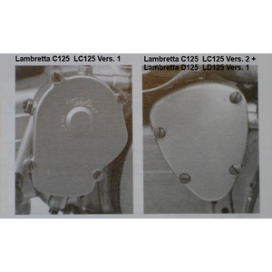 Câble de commande complet Teleflex Lambretta C + LC (2ème version) + D + LD (1ère version de 1951 à 1952) - Product Image 3