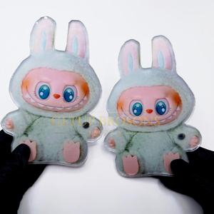 Paleta de Acrílico con Diseño de Dibujos Animados para Extensiones de Pestañas, Soporte para Pestañas, Paleta para Pegamento, Herramientas para Artistas de Pestañas y Salones de Belleza - Product Image 5